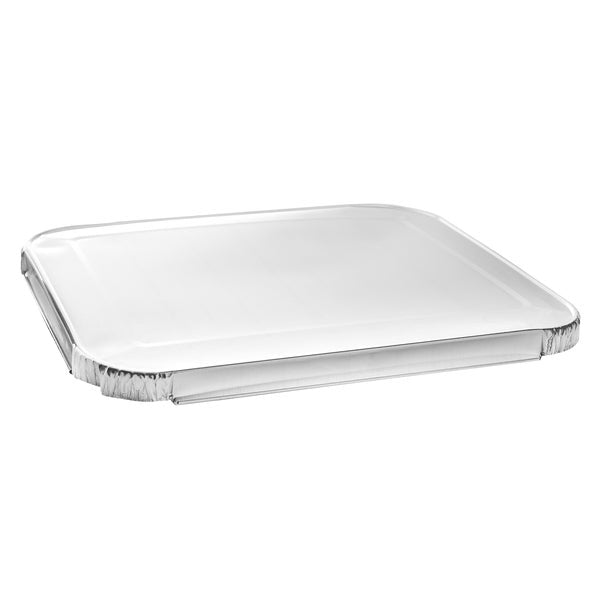 Titan Aluminum Lids for Half-Steam Pan - Pack of 100 - Grocery and Food Items - Canadian Distribution