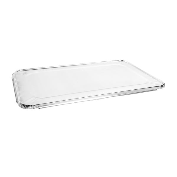 Titan Aluminum Lids for Full Steam Pan - Pack of 50 - Grocery and Food Items - Canadian Distribution