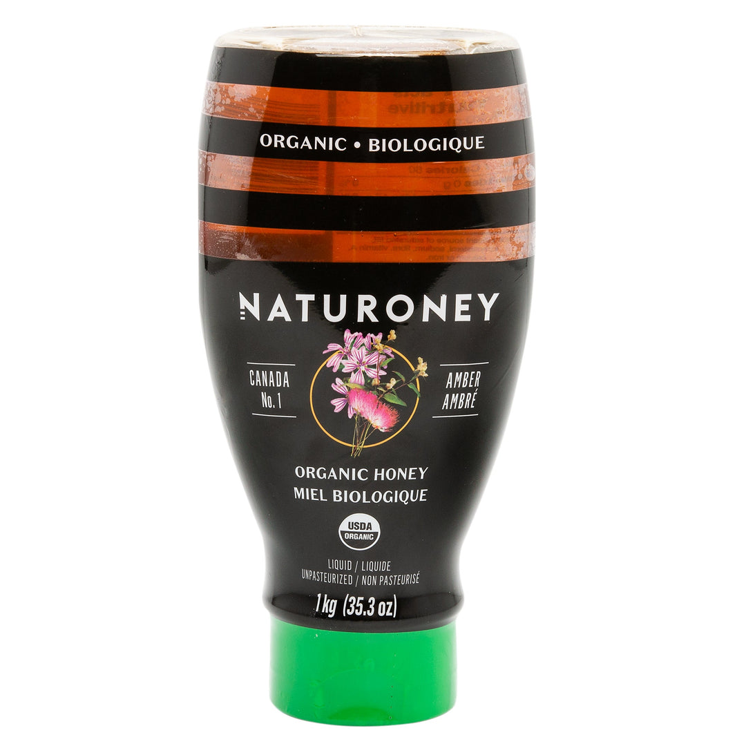 Naturoney Organic Honey - 4 x 1 kg - Grocery and Food Items - Canadian Distribution