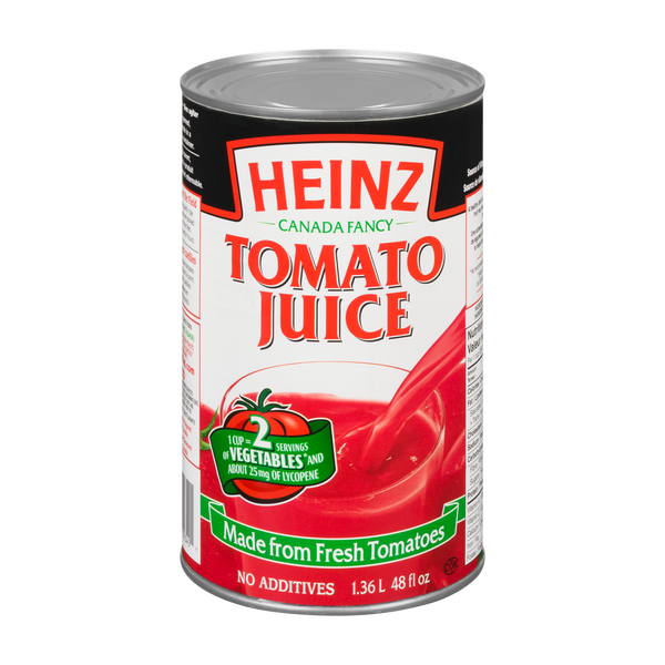 Heinz Tomato Juice - 48 × 1.36 L - Grocery and Food Items - Canadian Distribution