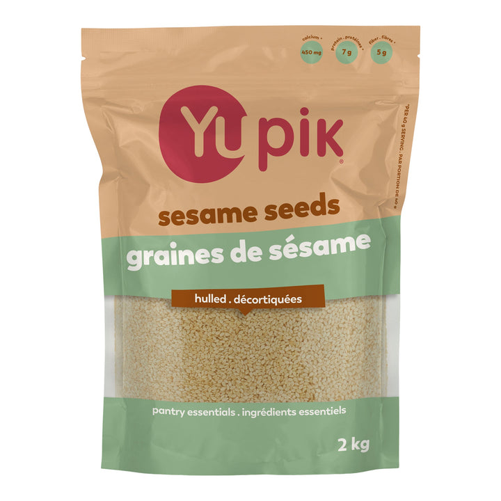 Yupik Hulled Sesame Seeds - 4 x 2 kg - Grocery and Food Items - Canadian Distribution
