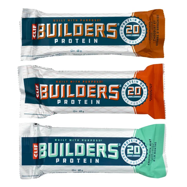 Builders Protein - 72 × 68 g - Clif Bar - Canadian Distribution