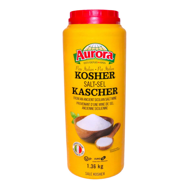 Aurora Kosher Salt - 4 x 1.36 kg - Grocery and Food Items - Canadian Distribution