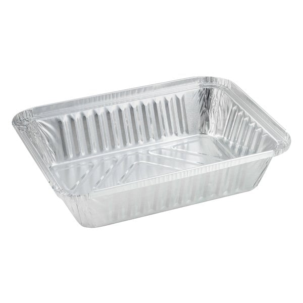 Titan 2.25-lb Rectangular Aluminum Containers - Pack of 500  - Disposables, Restaurant Packaging and Take-Out Supplies - Canadian Distribution - Ships Free Within Canada on Orders Above CAD $199