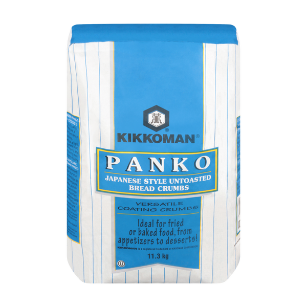 Kikkoman Panko Japanese-style Untoasted Bread Crumbs - 4 x 11.3 kg - Grocery and Food Items - Canadian Distribution