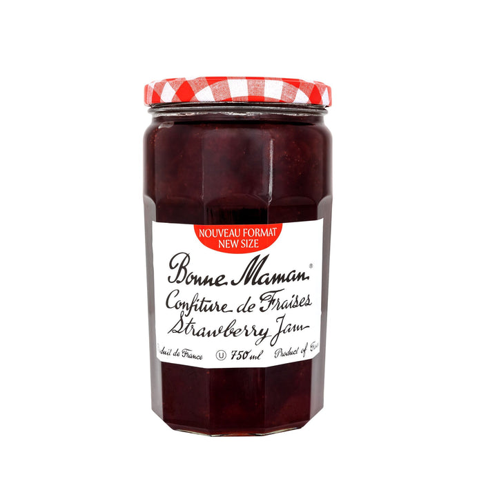 Bonne Maman Strawberry Jam - 4 x 750 mL - Grocery and Food Items - Canadian Distribution