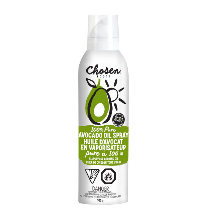 Chosen Foods 100% Avocado Oil Spray - 8 × 383 g - Grocery and Food Items - Canadian Distribution