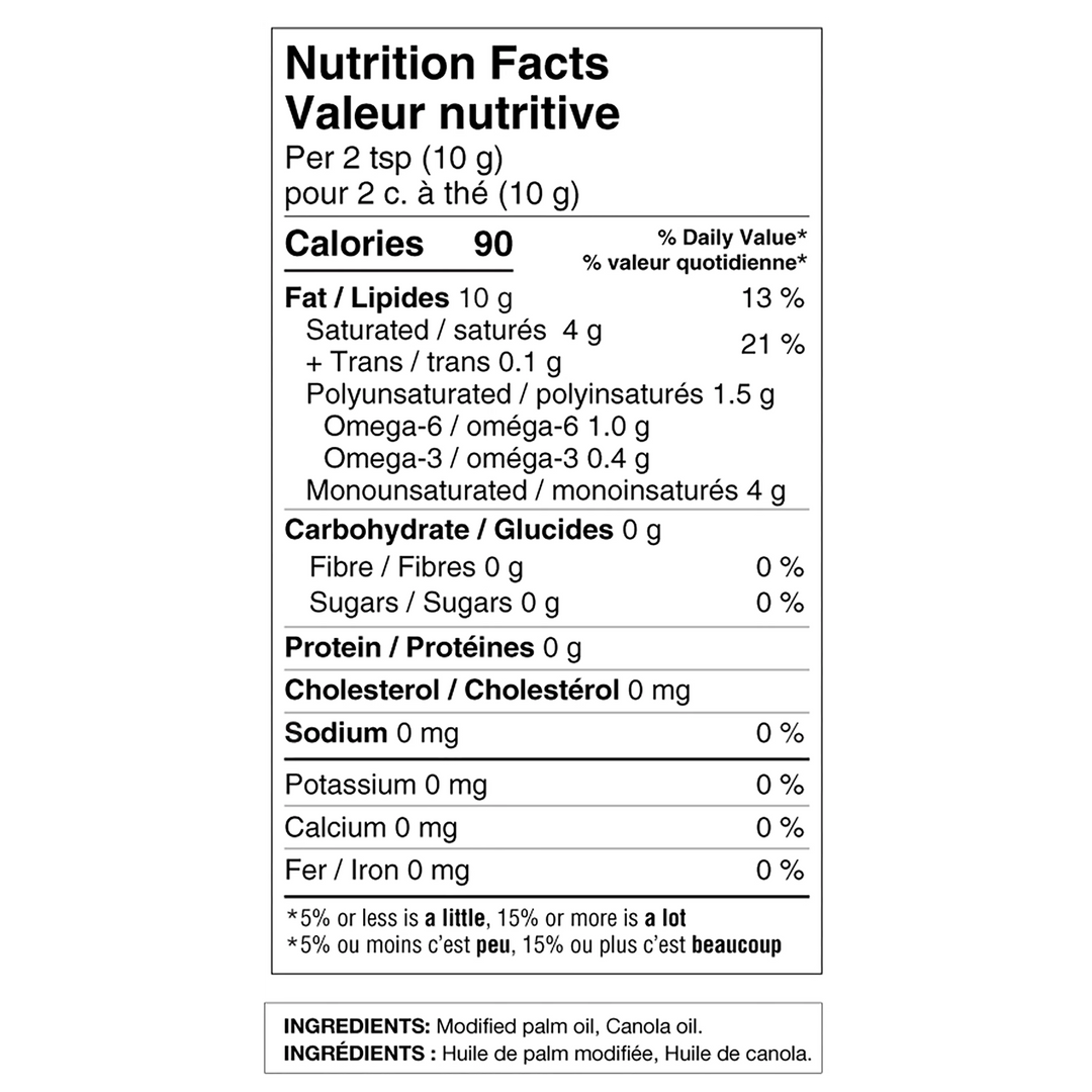 Saporito All-purpose Vegetable Shortening - 2 x 20 kg - Grocery and Food Items - Canadian Distribution - Ships Free Within Canada on Orders Above CAD $199