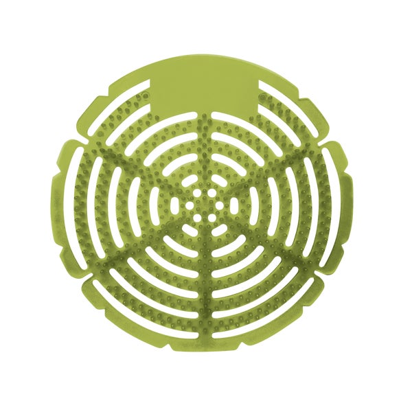 Green Urinal Screen - Box of 12 - Restaurant Foodservice Equipment and Accessories - Canadian Distribution