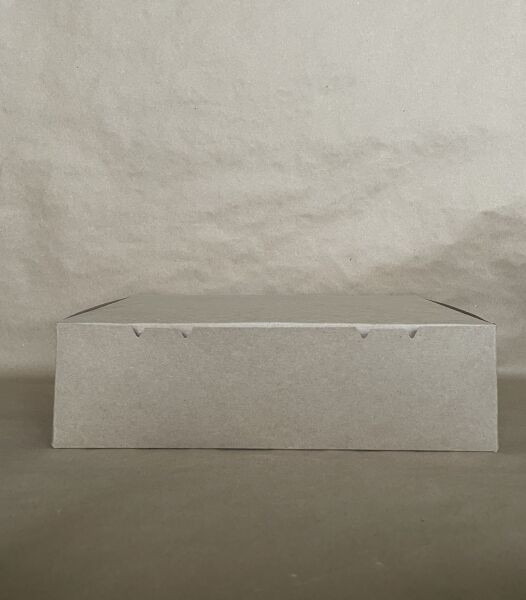 Kraft Box 14" x 10" x 4"  100 per bundle - Disposable Take Away Food Packaging - Canadian Distribution