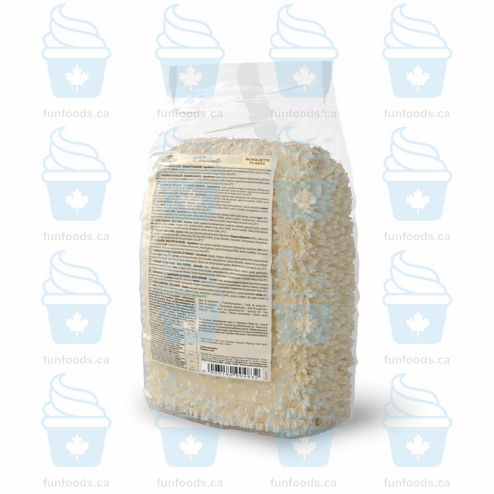 Caravella White Flakes - Case of 8 x 2 KG Bags - Master Martini Canada - Canadian Distributor 