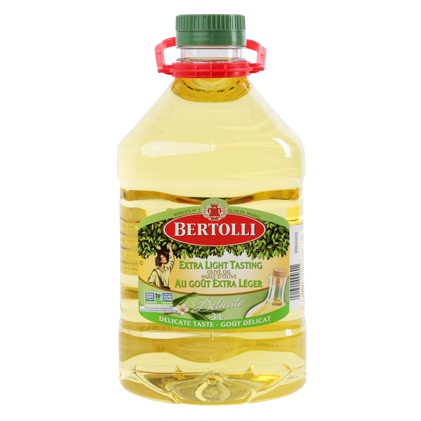 Bertolli Extra Light Tasting Olive Oil - 4 x 3 L - Grocery and Food Items - Canadian Distribution