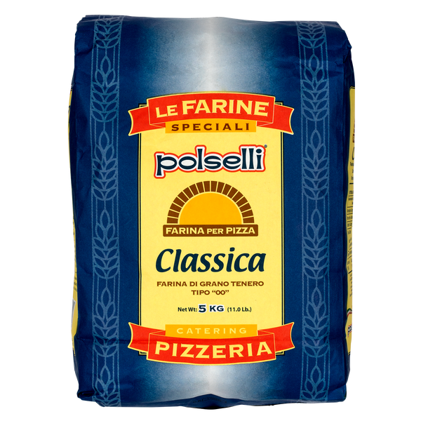 Polselli Classica 00 Flour - 8 × 5 kg - Grocery and Food Items - Canadian Distribution