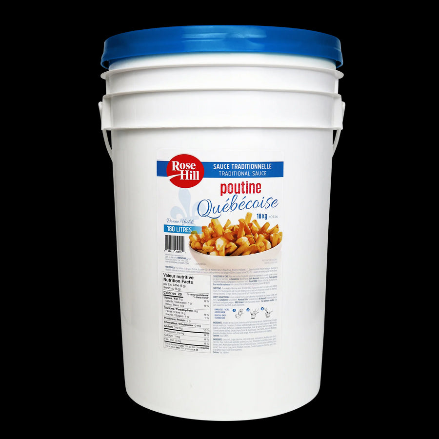 Rose Hill Traditional Québécoise Poutine Sauce - 2 x 18 kg - Grocery and Food Items - Canadian Distribution
