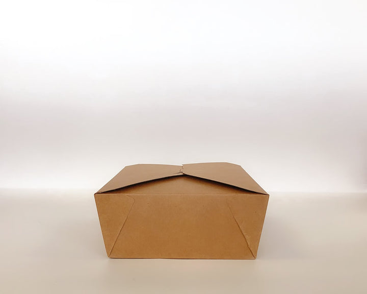 Go Box PLA lined 8.5"x6.5"x2.5" 200cs - Disposable Take Away Food Packaging - Canadian Distribution