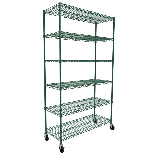 Epoxy Coated Zinc Shelving - 1 - Sagetra - Restaurant Foodservice Equipment and Accessories - Canadian Distribution
