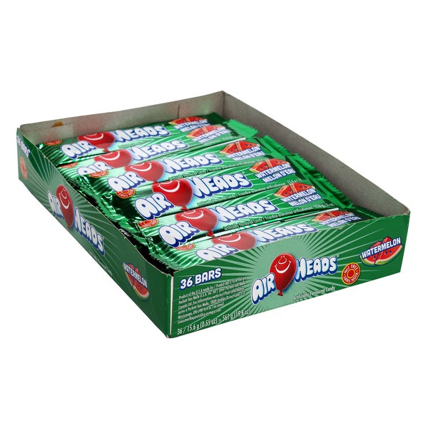 Bonbons à la pastèque - 144 × 15,6 g - Airheads - Distribution canadienne - Livraison gratuite au Canada pour les commandes de plus de 199 $ CA