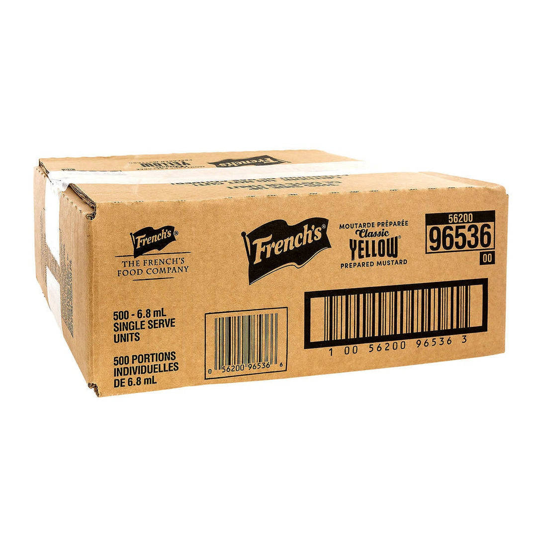 French’s Single - 4 x Pack of 500 - Grocery and Food Items - Canadian Distribution - Ships Free Within Canada on Orders Above CAD $199