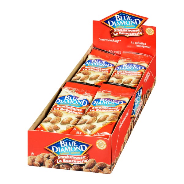 Smokehouse Almonds - 72 × 23 g - Blue Diamond - Canadian Distribution