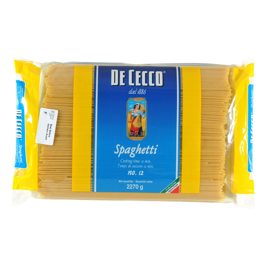 De Cecco Spaghetti - 4 x 2.27 kg - Grocery and Food Items - Canadian Distribution