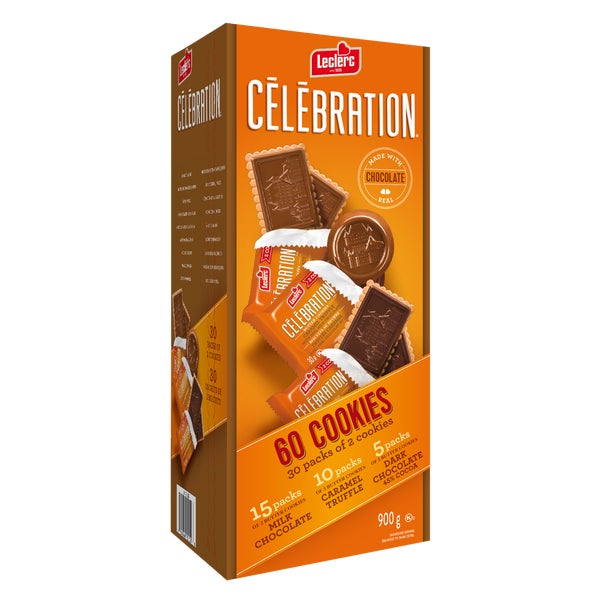 Celebration Trio - 120 × 30 g - Leclerc - Canadian Distribution