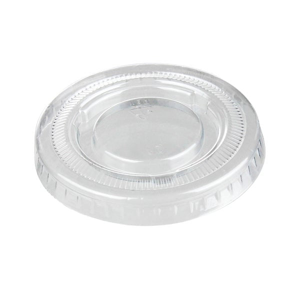 Titan Clear Plastic Lid for 1 oz Portion Cups - 4 Packs of 300 - Grocery and Food Items - Canadian Distribution