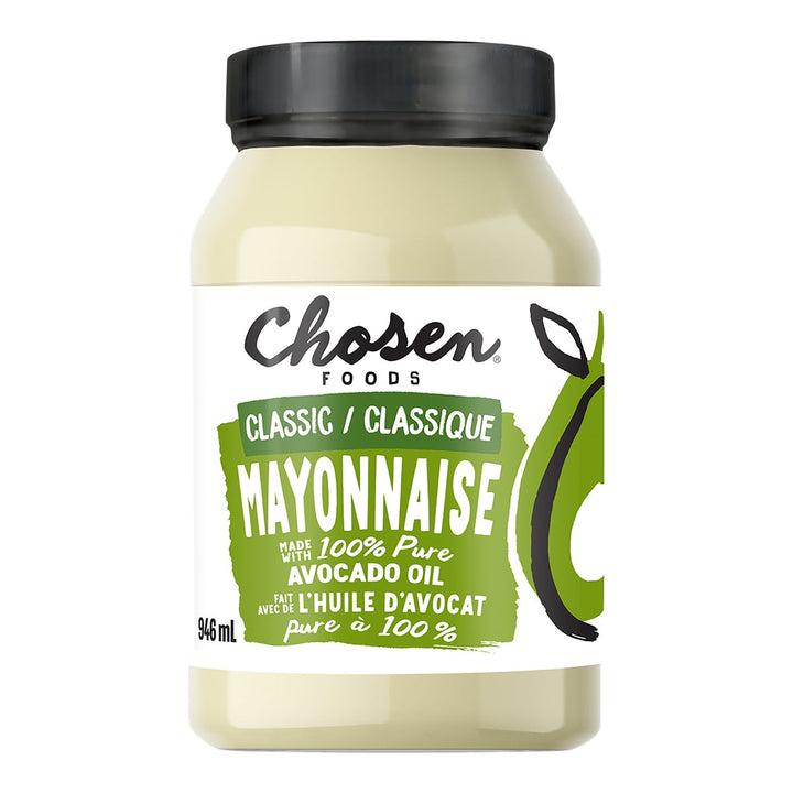 Chosen Foods Avocado Oil Mayonnaise - 4 x 946 mL - Grocery and Food Items - Canadian Distribution