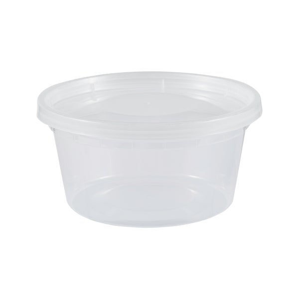Café Express Deli Containers with Lids355 mL (12 oz) - Pack of 240 - Grocery and Food Items - Canadian Distribution