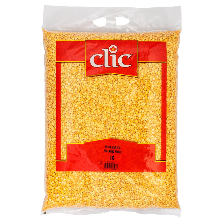 Clic Yellow Split Peas - 4 x 10 kg - Grocery and Food Items - Canadian Distribution