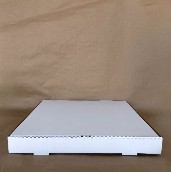 White Pizza Box 16x16x2" Plain/50bd