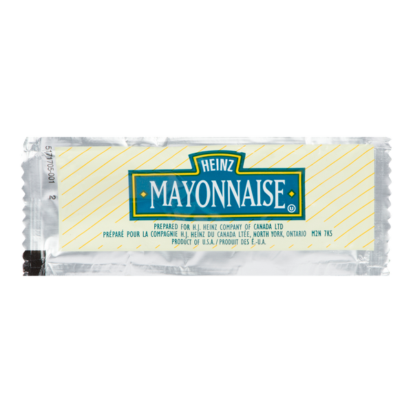 Heinz Mayonnaise Portions - 800 × 12 g - Grocery and Food Items - Canadian Distribution