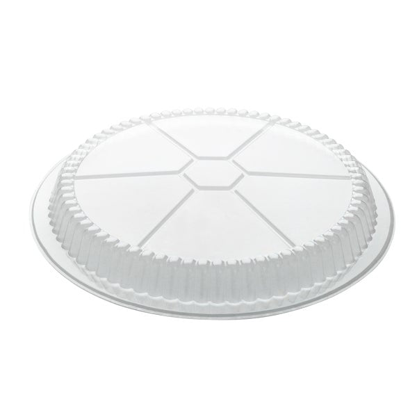 Titan Plastic Dome Lids for 9-in Round Aluminum Container - Pack of 500 - Grocery and Food Items - Canadian Distribution