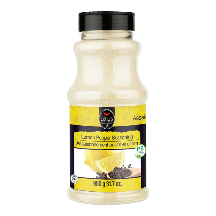 Altius Lemon Pepper Seasoning - 4 x 900 g - Grocery and Food Items - Canadian Distribution