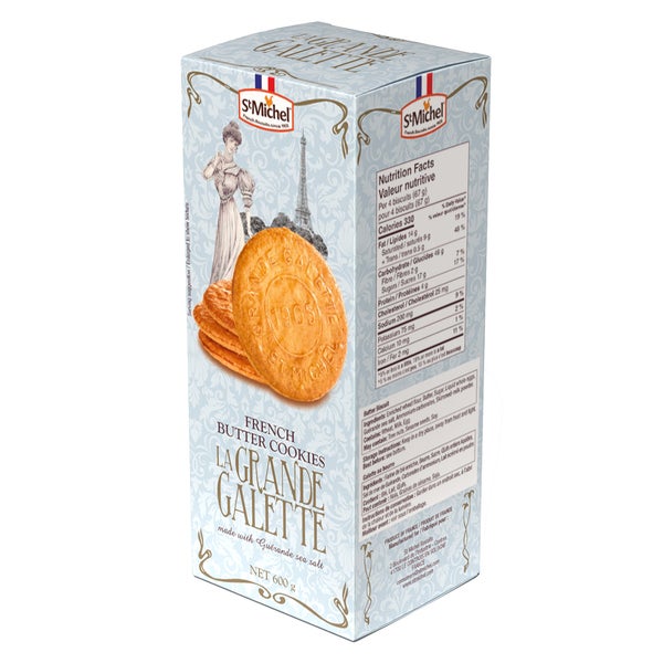 French Butter Cookie - 4 x 600 g - La Grande Gilette - Canadian Distribution