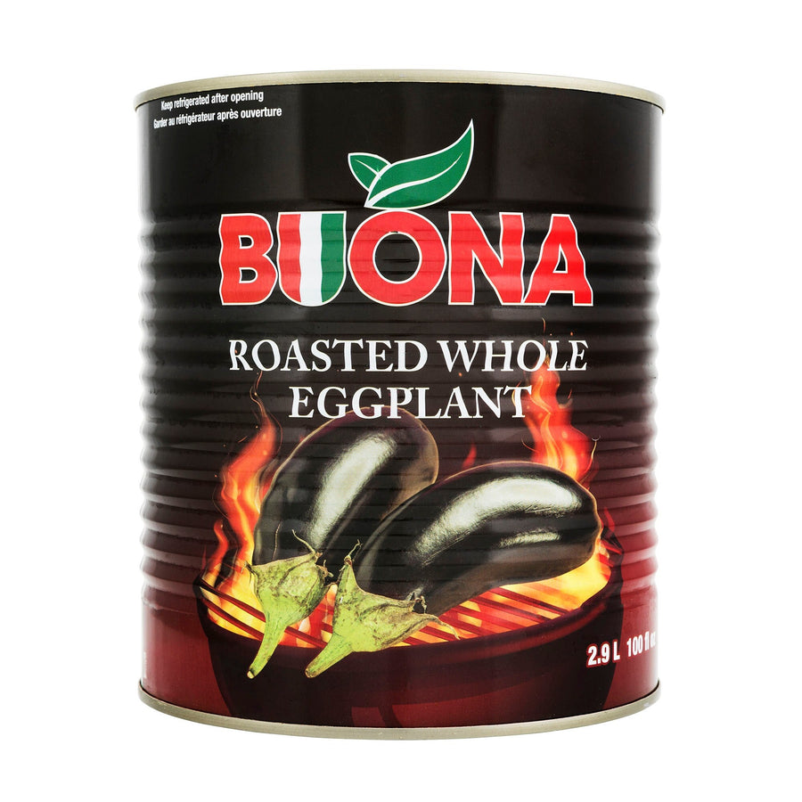Buona Roasted Eggplant - 4 x 2.9 L - Grocery and Food Items - Canadian Distribution