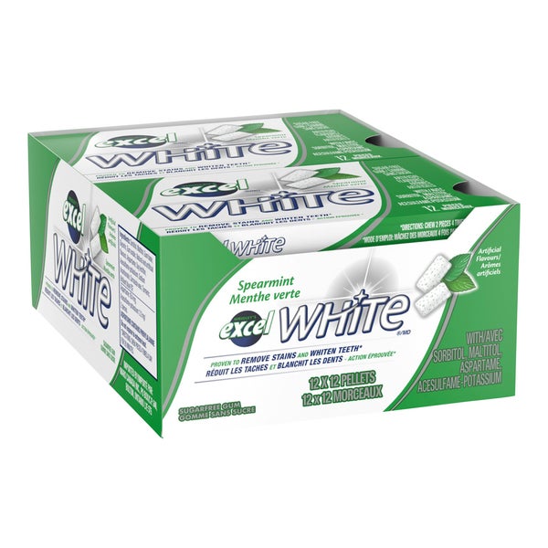 White Spearmint - 48 ct - Excel - Canadian Distribution