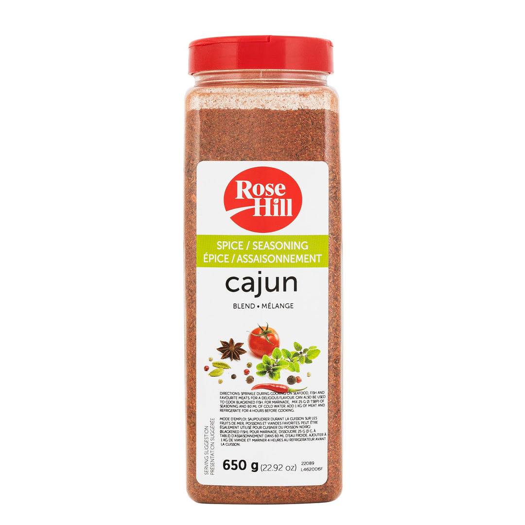 Rose Hill Cajun Seasoning - 4 x 650 g - Grocery and Food Items - Canadian Distribution