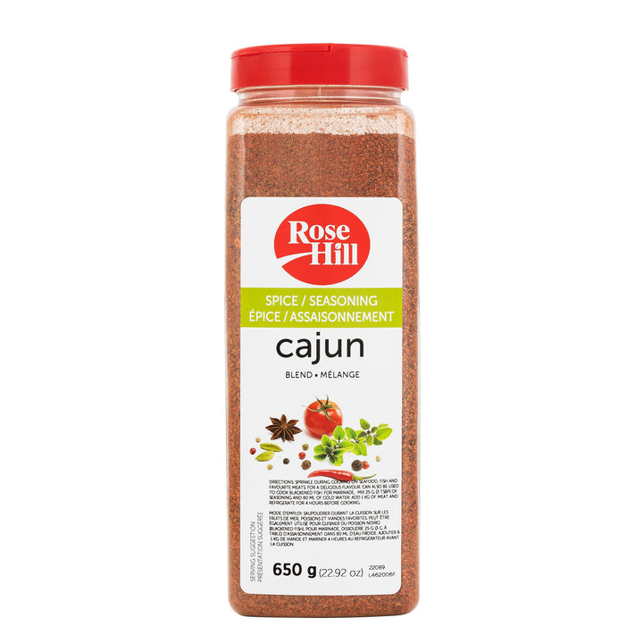 Rose Hill Cajun Seasoning - 4 x 650 g - Grocery and Food Items - Canadian Distribution