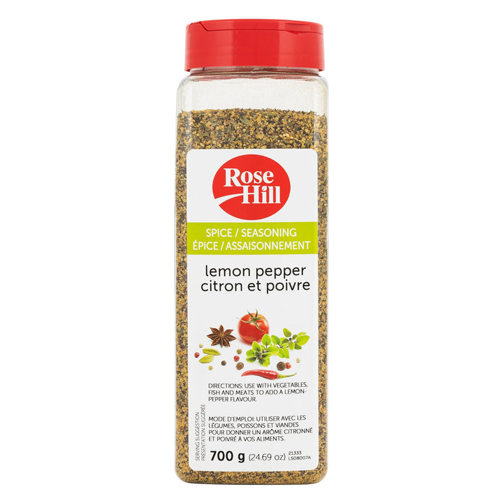 Rose Hill Lemon Pepper - 4 x 700 g - Grocery and Food Items - Canadian Distribution