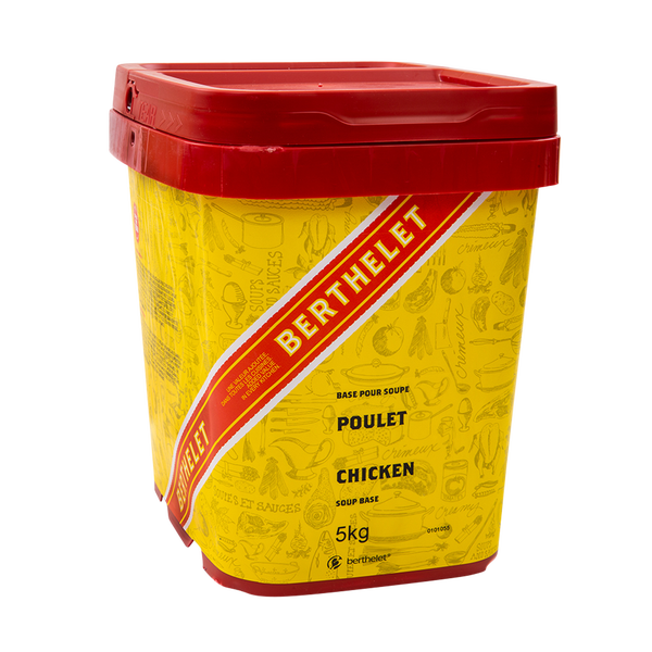 Berthelet Chicken Soup Base - 4 x 5 kg - Grocery and Food Items - Canadian Distribution