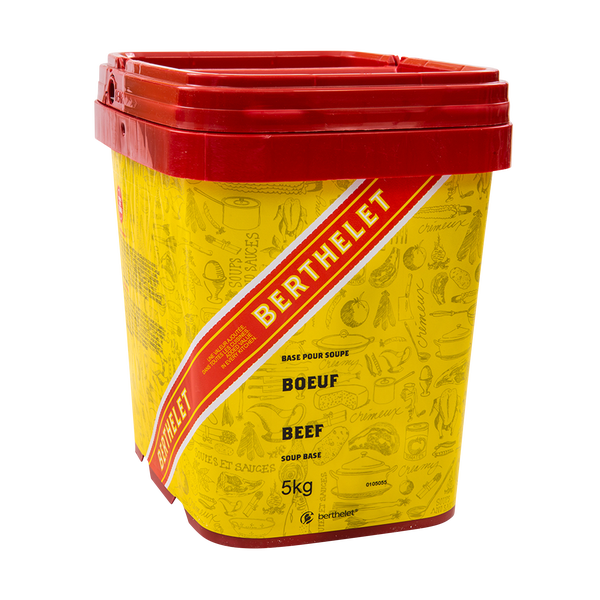 Berthelet Beef Soup Base - 4 x 5 kg - Grocery and Food Items - Canadian Distribution