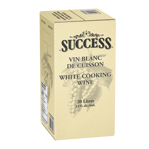 Success White Cooking Wine - 4 x 20 L - Grocery and Food Items - Canadian Distribution