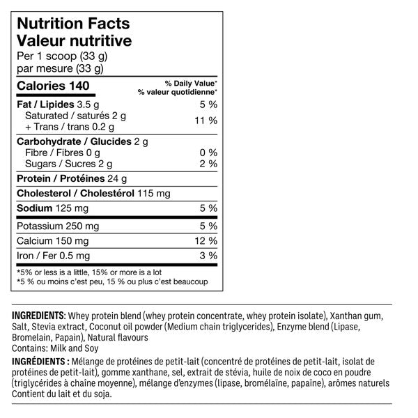 Whey Protein Vanilla Flavour - Leanfit - Health and Wellness - Canadian Distribution - Ships Free Within Canada on Orders Above CAD $199