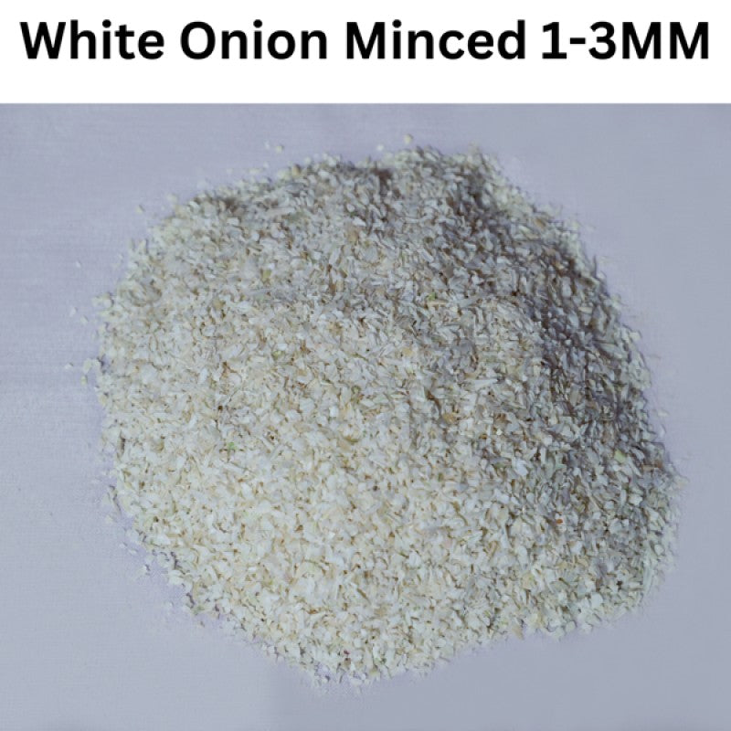 Minced White Onion 1-3 mm - Canadian distributor of spices and flavours