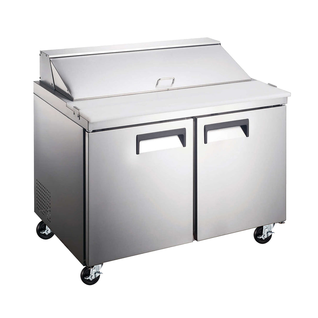 Eurodib - 46 in 2-Door Sandwich / Salad Prep Table - Restaurant Equipment and Smallwares - Canadian Distribution