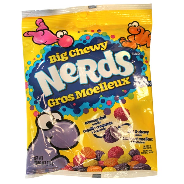 Big Chewy - 36 x 170 g - Nerds - Canadian Distribution