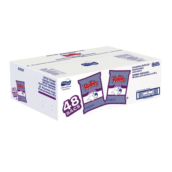 Chips All Dressed - 192 × 40 g - Ruffles - Distribution canadienne - Livraison gratuite au Canada pour les commandes de plus de 199 $ CA