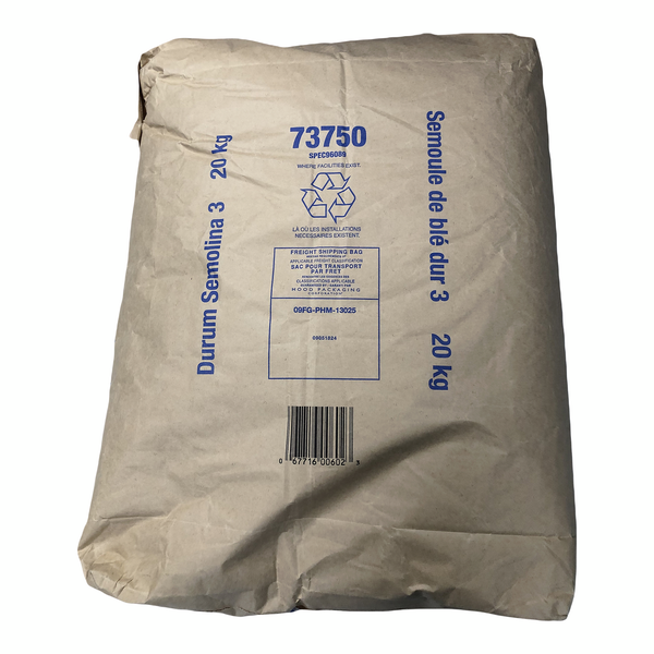 P&H Milling Durum Semolina - 4 x 20 kg - Grocery and Food Items - Canadian Distribution