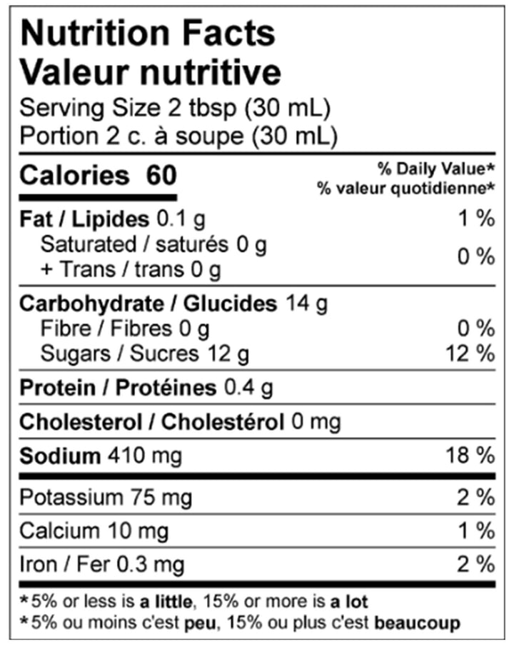 Sauce Craft Barbecue Sauce - 4 x 4 L - Grocery and Food Items - Canadian Distribution - Ships Free Within Canada on Orders Above CAD $199