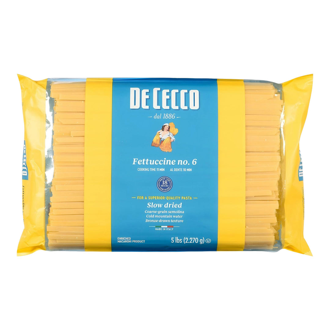 De Cecco Fettuccine - 4 x 2.27 kg - Grocery and Food Items - Canadian Distribution